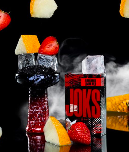 Бестабачная смесь Joks 50г – Клубника-дыня-лед