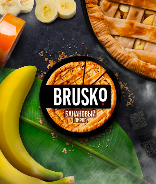 Чайная смесь BRUSKO MEDIUM 50г – Банановый пирог
