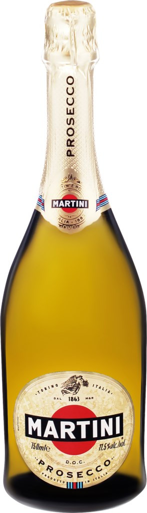 ШАМПАНСКОЕ МАРТИНИ ПРОСЕКО 0.75L белое сухое (ИТАЛИЯ)