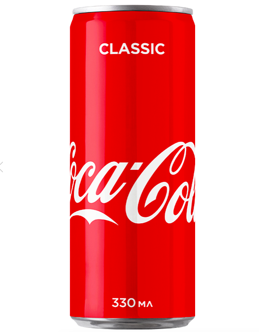 Сильногаз. напиток б/а Кока-Кола ж/б 0,33