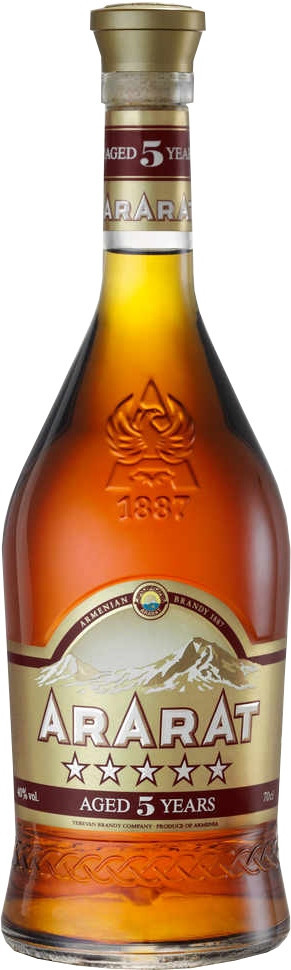 КОНЬЯК АРАРАТ 5* 0.7L