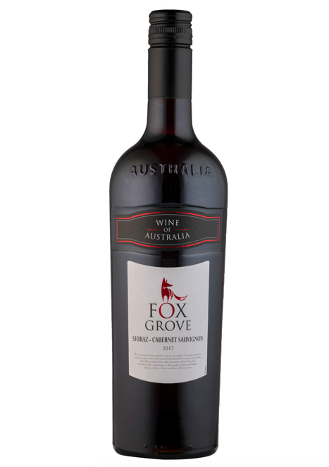 Вино Шираз Каберне Фокс Гроув защ.геогр.ук.кр.сух 0.75 л